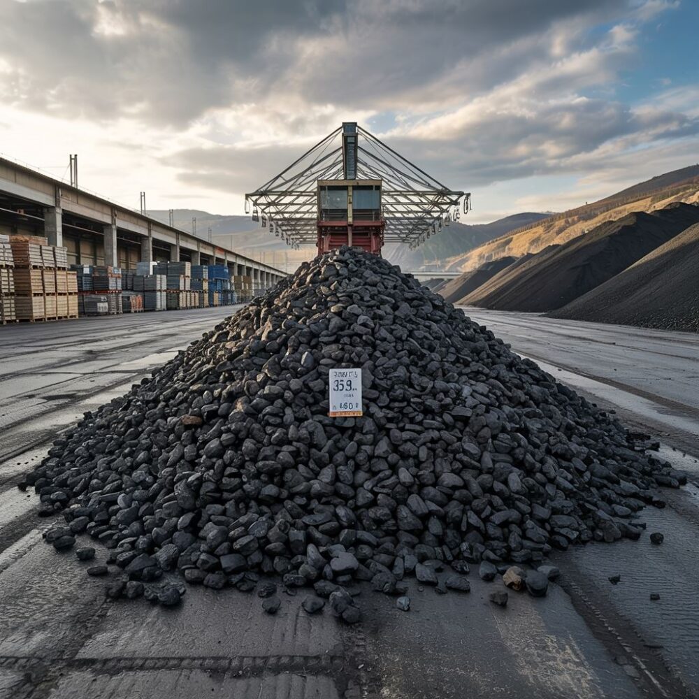 tona węgla na składzie