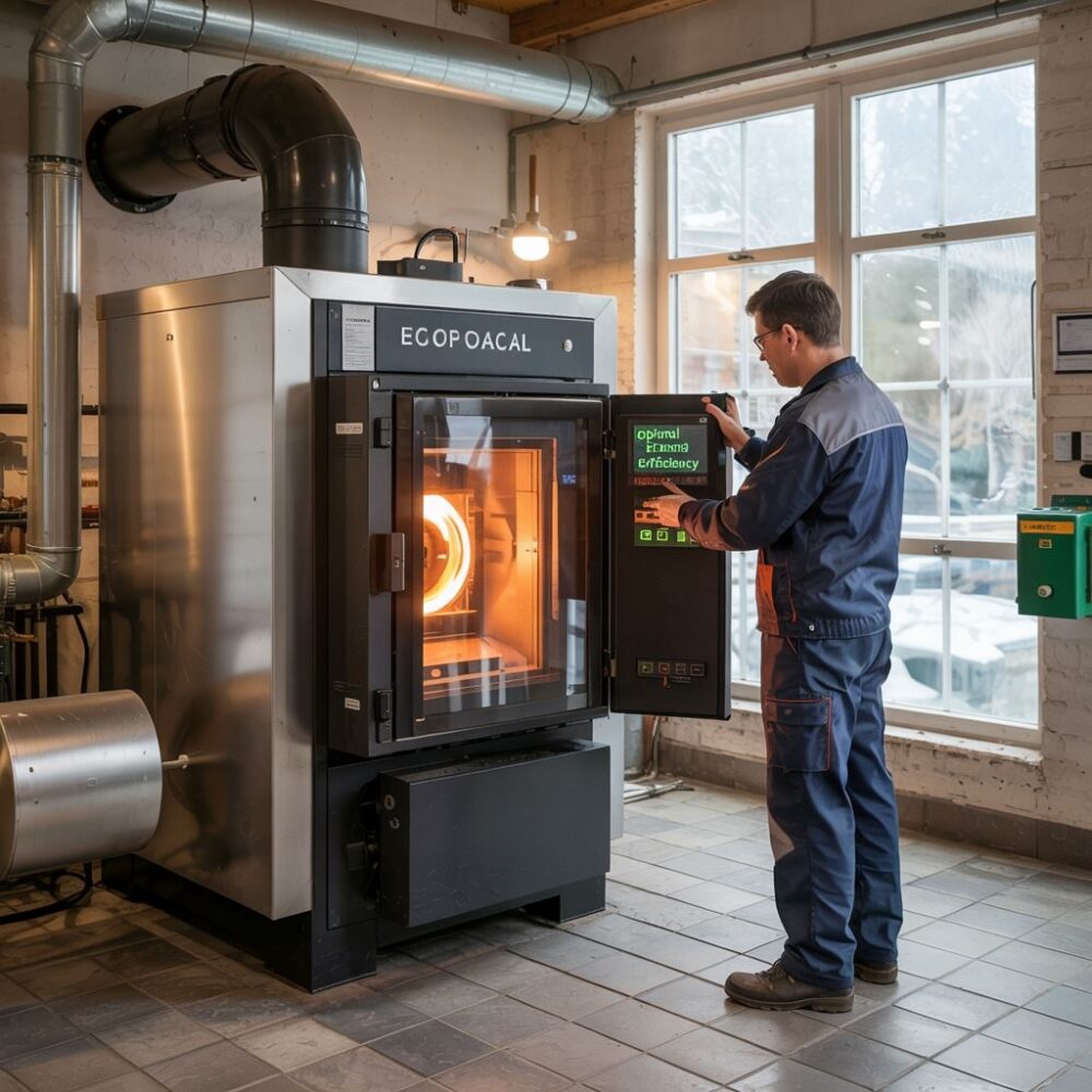 ustawienia zimowe pieca