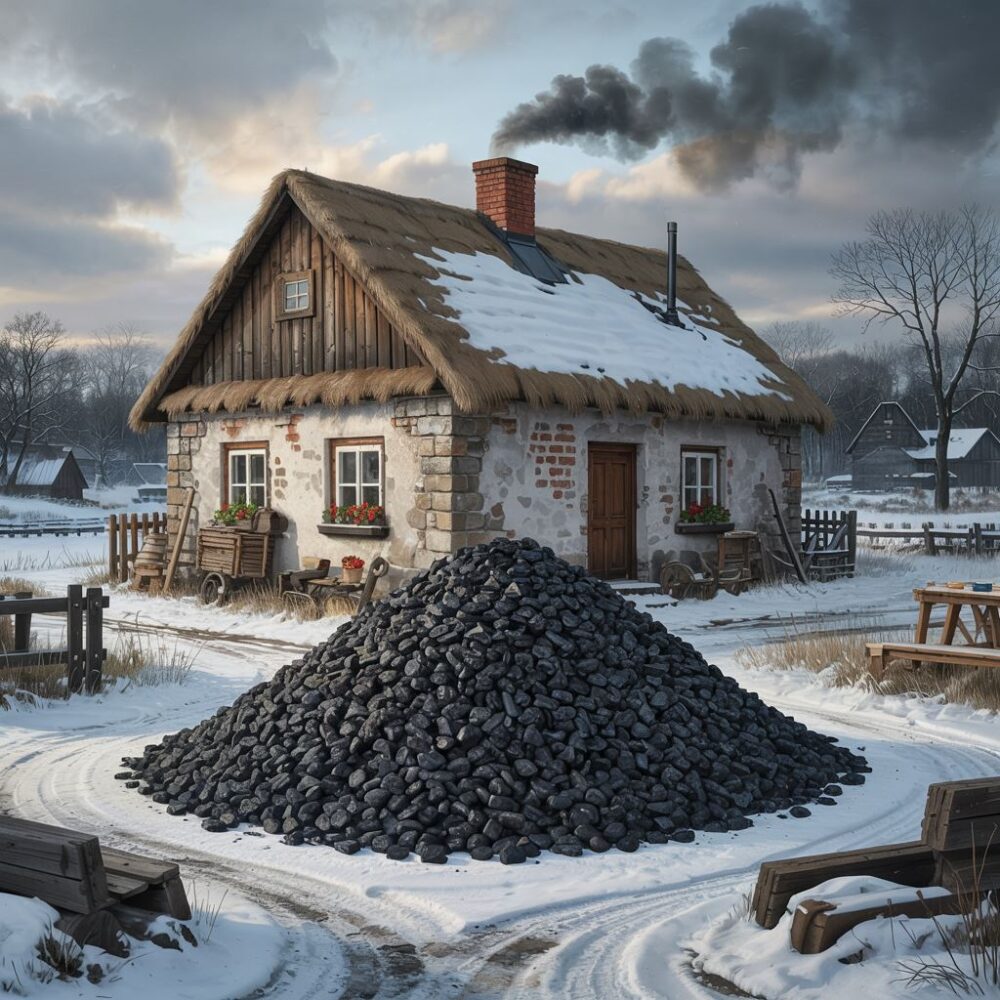 węgiel opałowy z piecem