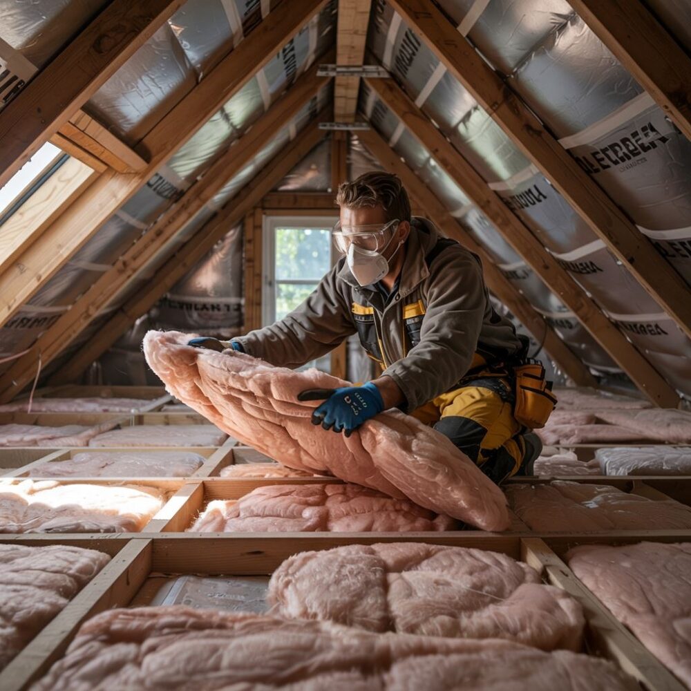 wełna mineralna na poddaszu