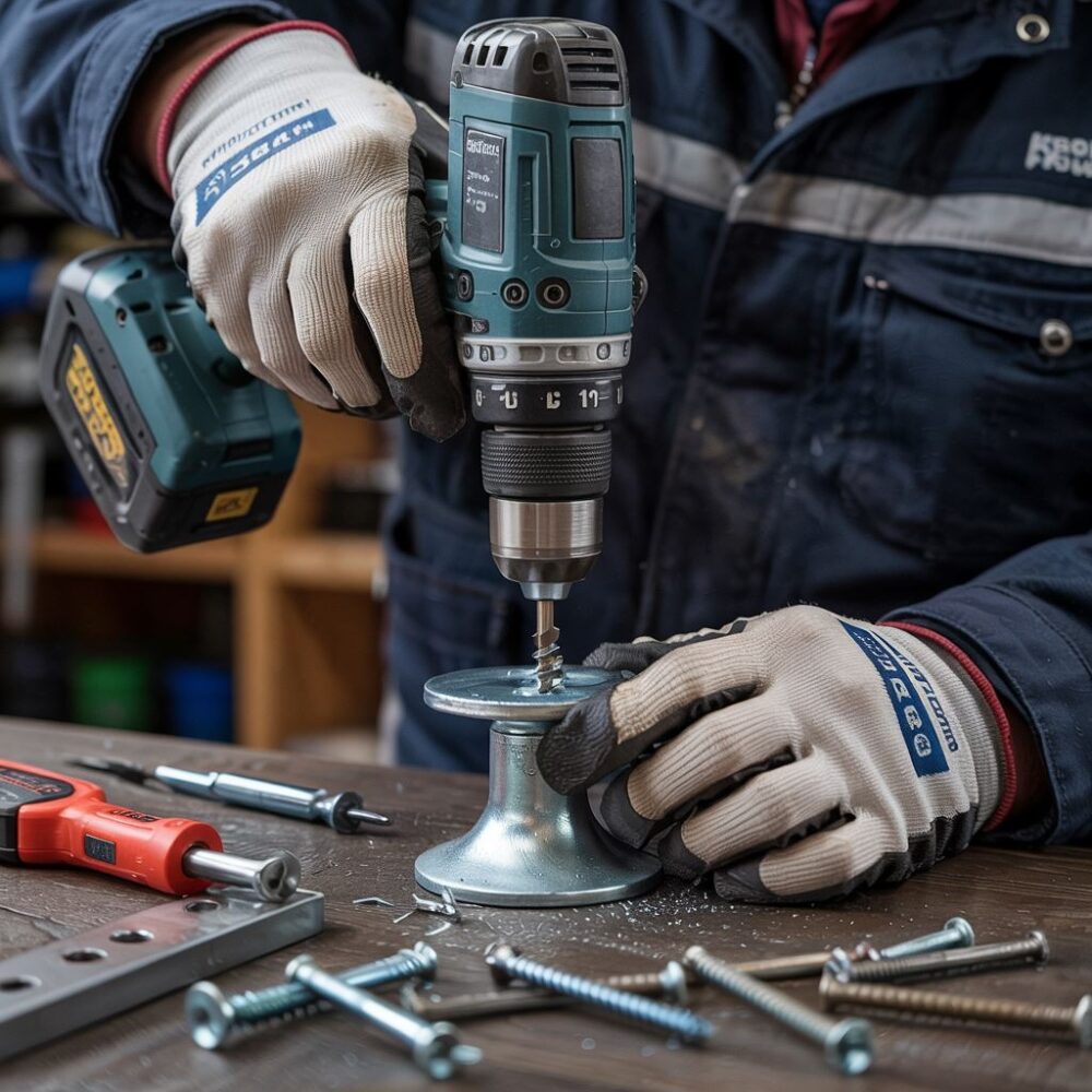 wiertarka na śrubie