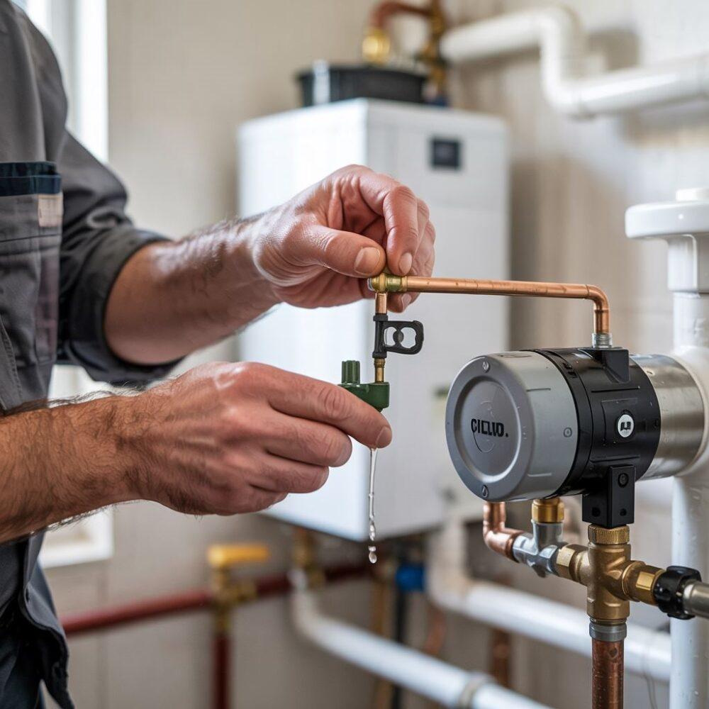 zawór pompy centralnego ogrzewania