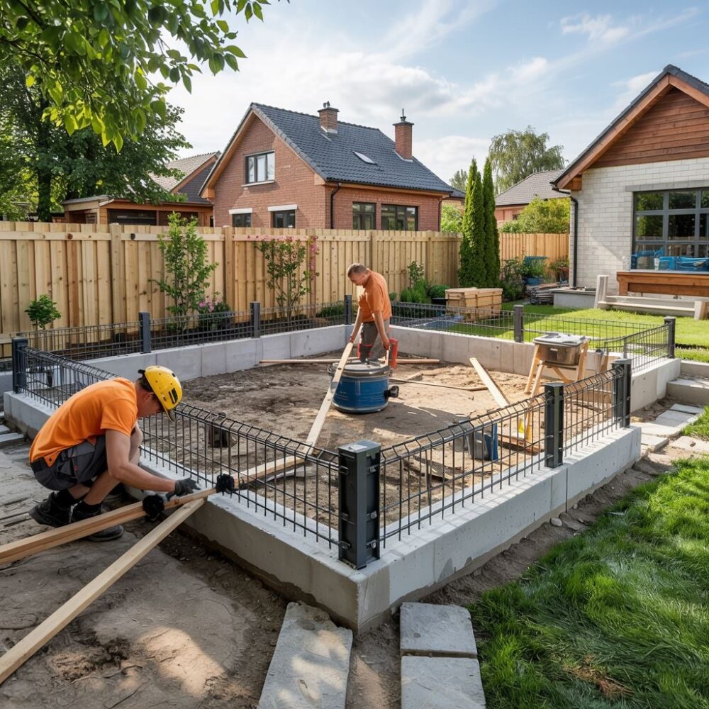 zbrojenie pod ogrodzenie joniec