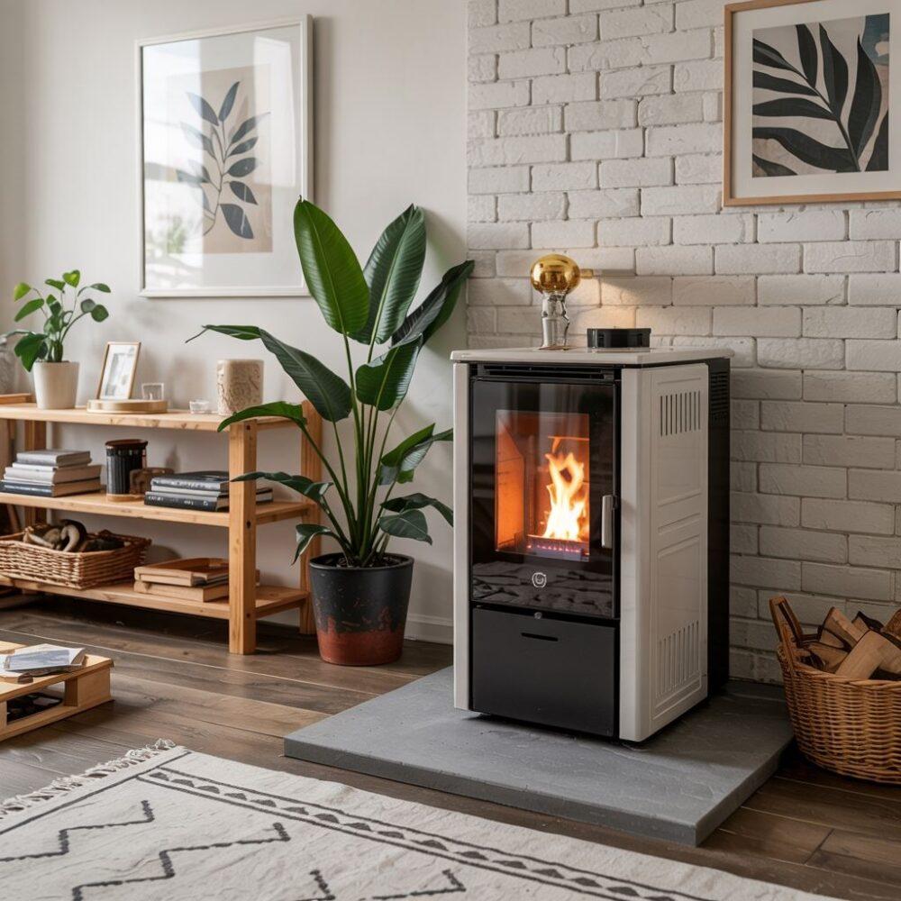 zmniejszona ilość pelletu w podajniku