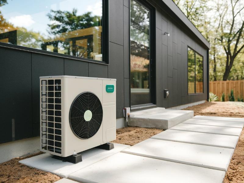 nowoczesna powietrzna pompa ciepła