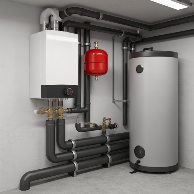 kotłownia gazowa w piwnicy